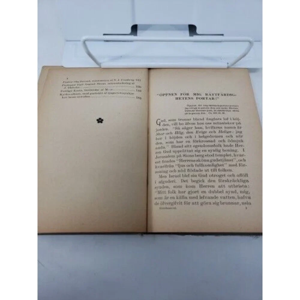 Korsbaneret Kristlig Kalender 1899 Lutheran Augustana Book Concern Swedish Book